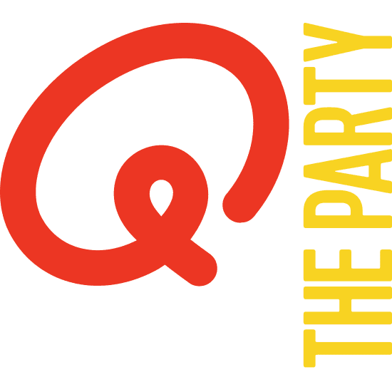Qmusic The Party logo